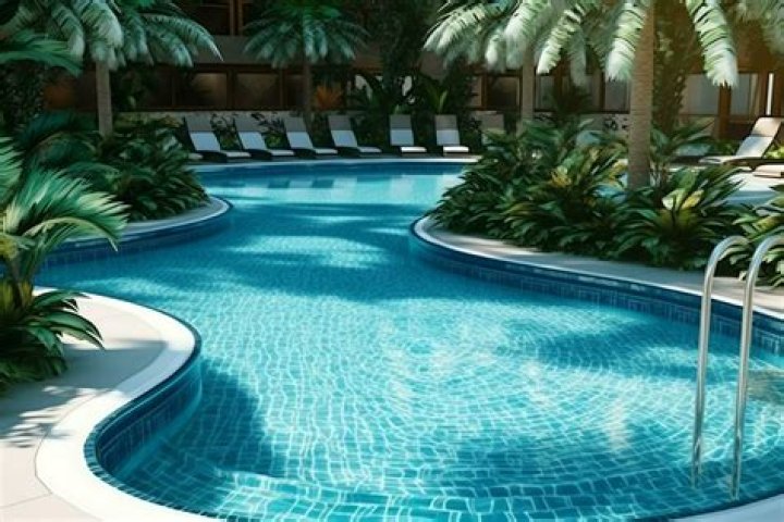 IAmJordi at swimming pool