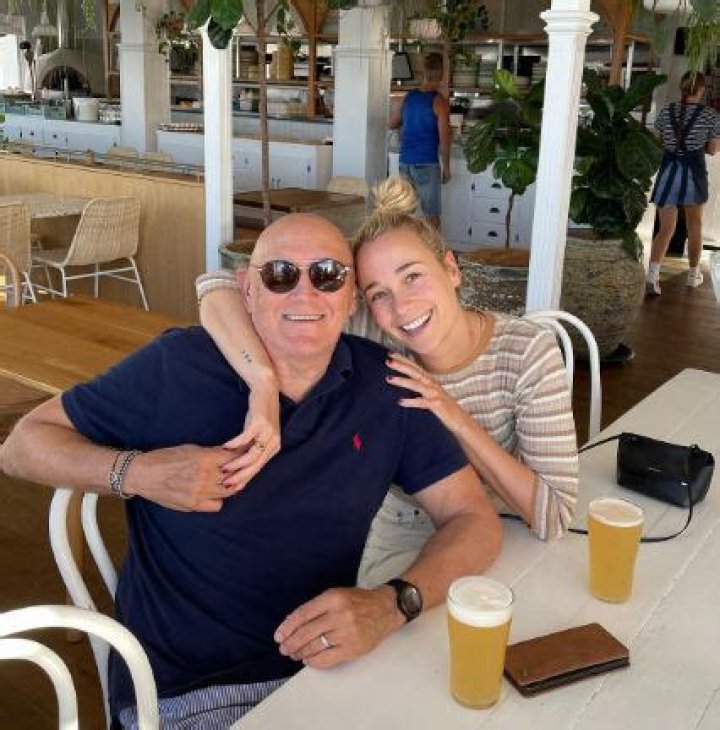 Jade with her father Robert Yarbrough