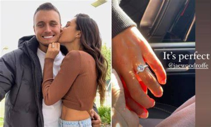 Jae Woodroffe got engaged to Kayla Itsines