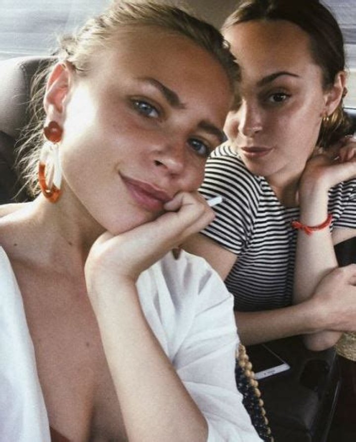 Jeanne with her bestie