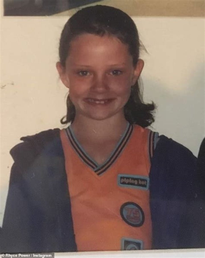 Jessika Power childhood picture