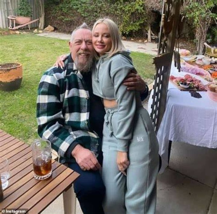 Jessika Power with her father