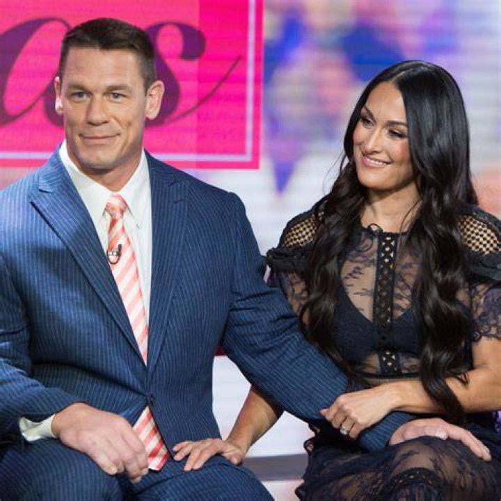 John Cena and Nikki Bella attend the premiere of "Daddy's Home 2" at Regency Village Theatre on November 5, 2017 in Westwood, California.