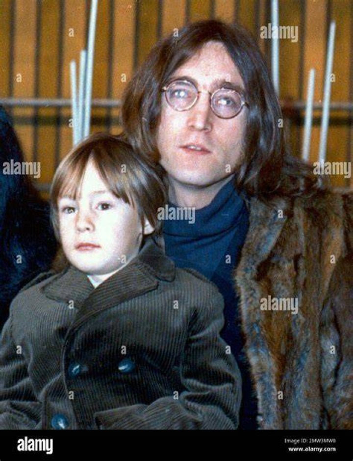 John Lennon With Julian