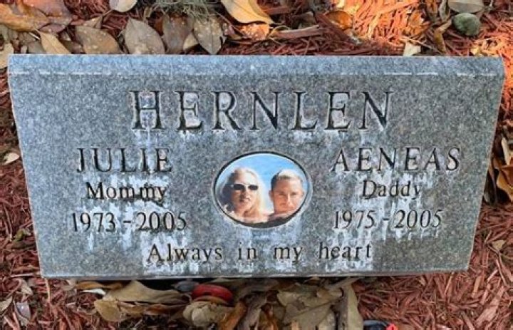 Julie Hernlen and her husband
