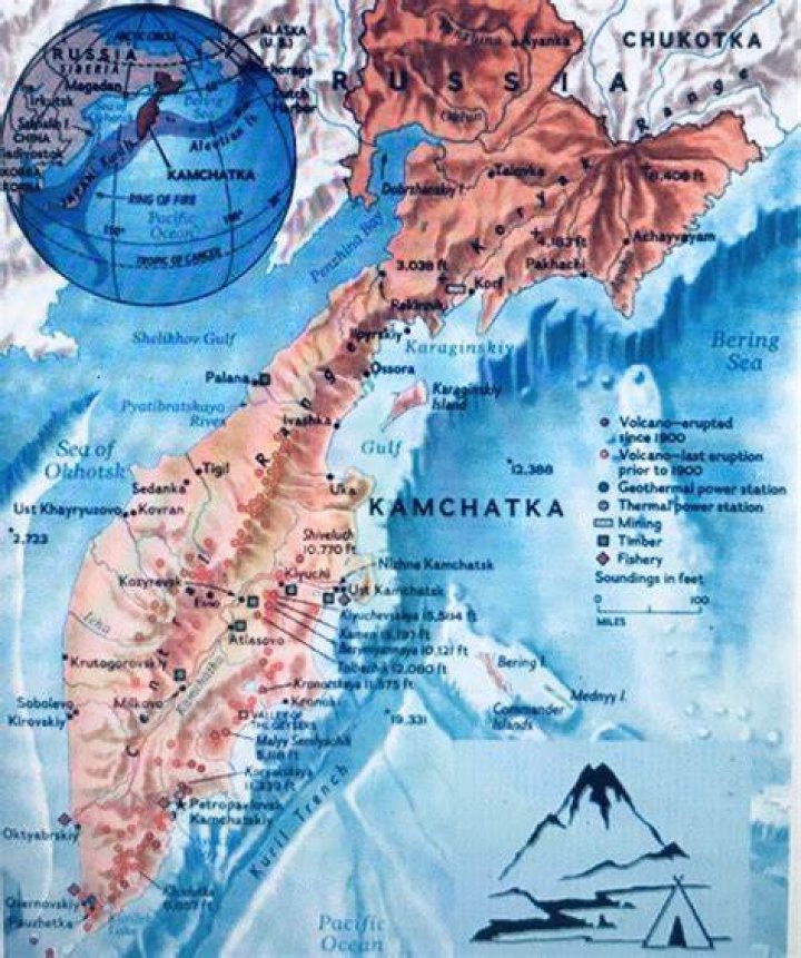 Kamchatka From Space