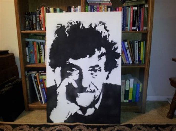 Kurt Vonnegut Facts Painting
