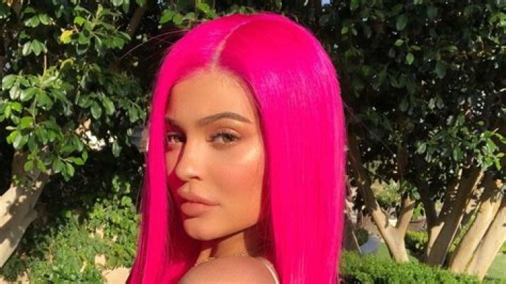 Kylie Jenner Wears Hot Pink Bikini With Stormi Webster 