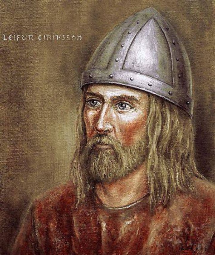 Leif Erikson Painting
