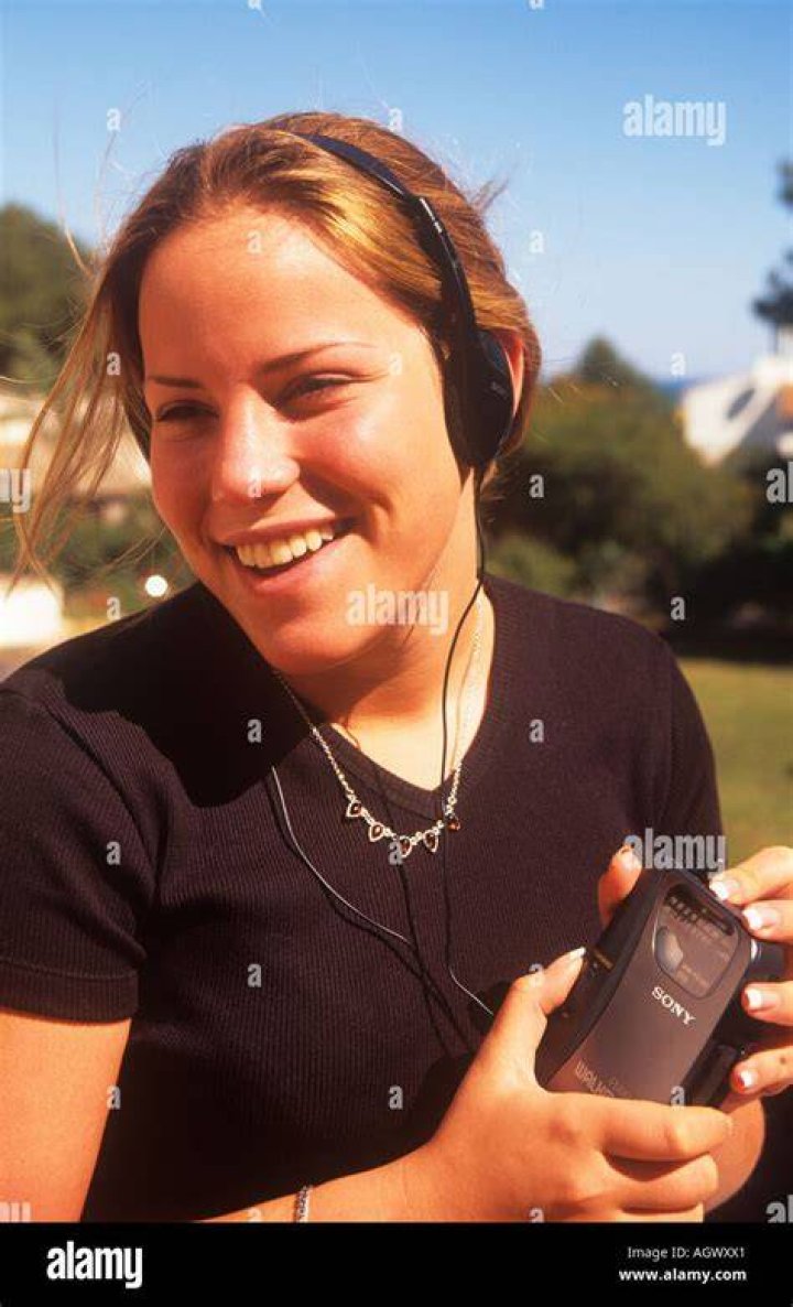 Listening To Walkman