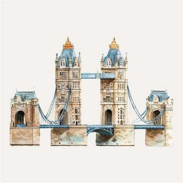London Bridge Illustration