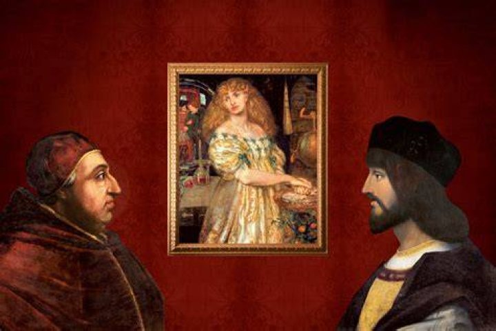 Lucrezia Borgia And Pope Alexander VI