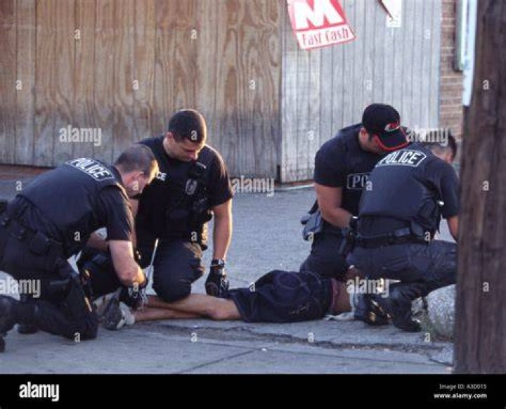 Making An Arrest On The NYC Subway