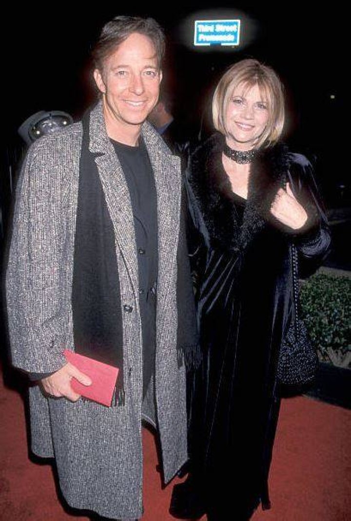 Markie Post with her Husband, Michael A. Ross (At the premiere party of 'The Santa Clarita Diet')