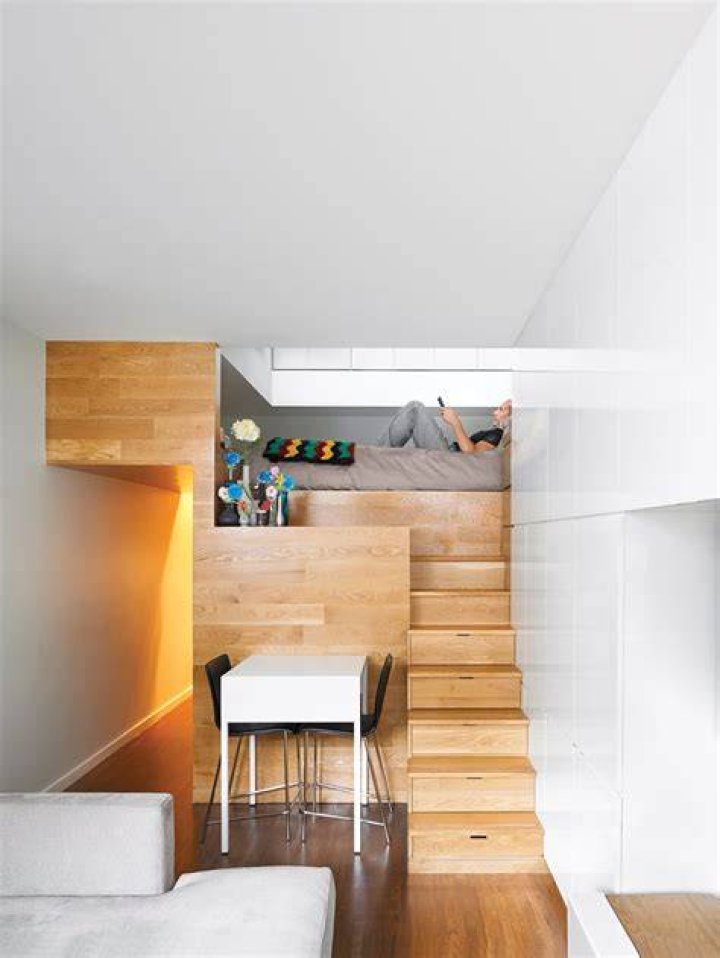 Micro Apartments Stairs