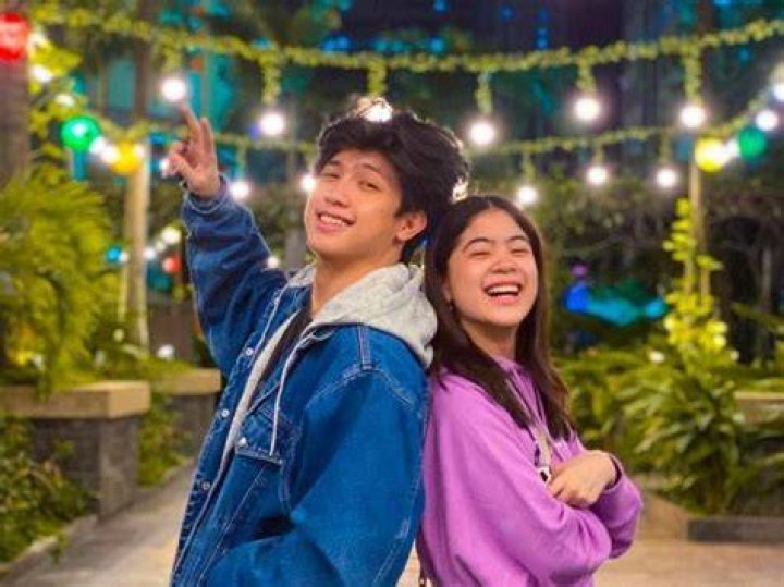 Niana with her brother Ranz Kyle