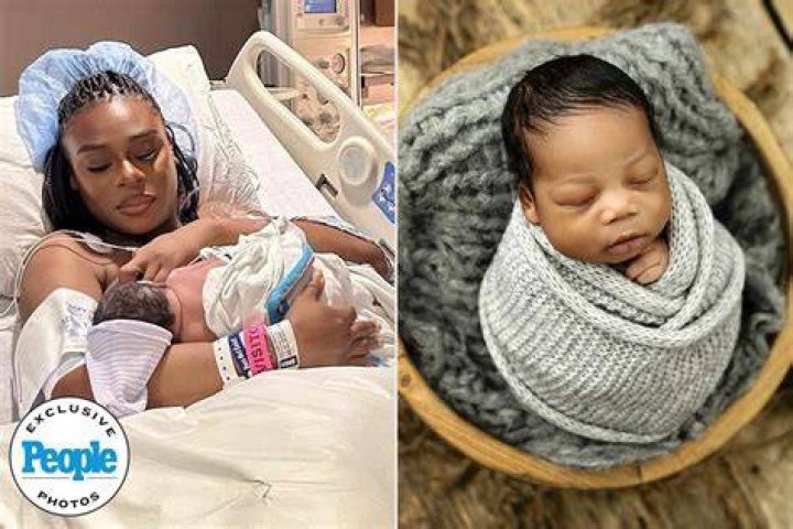 Nneka Ihim with her husband