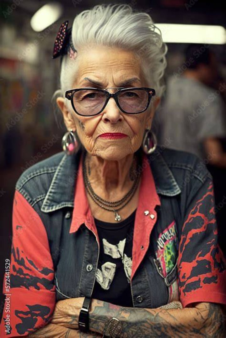 Old Lady Judging Punks