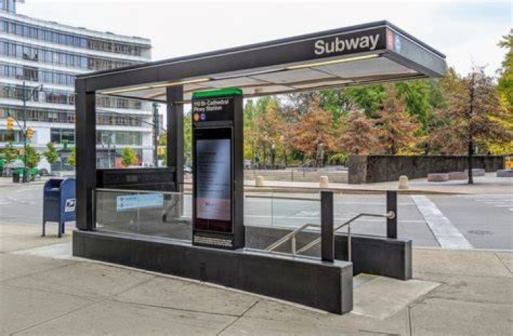 Outside Subway Station