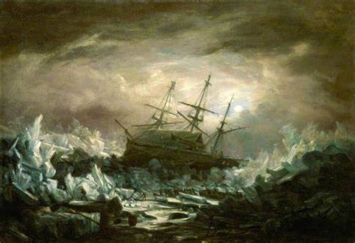Painting Of The HMS Terror