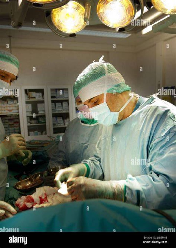Paolo Macchiarini During An Operation