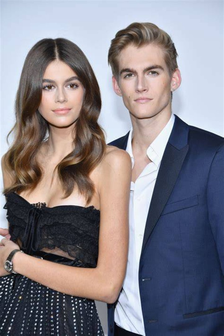 Presley Gerber and his sister Kaia Jordan Gerber