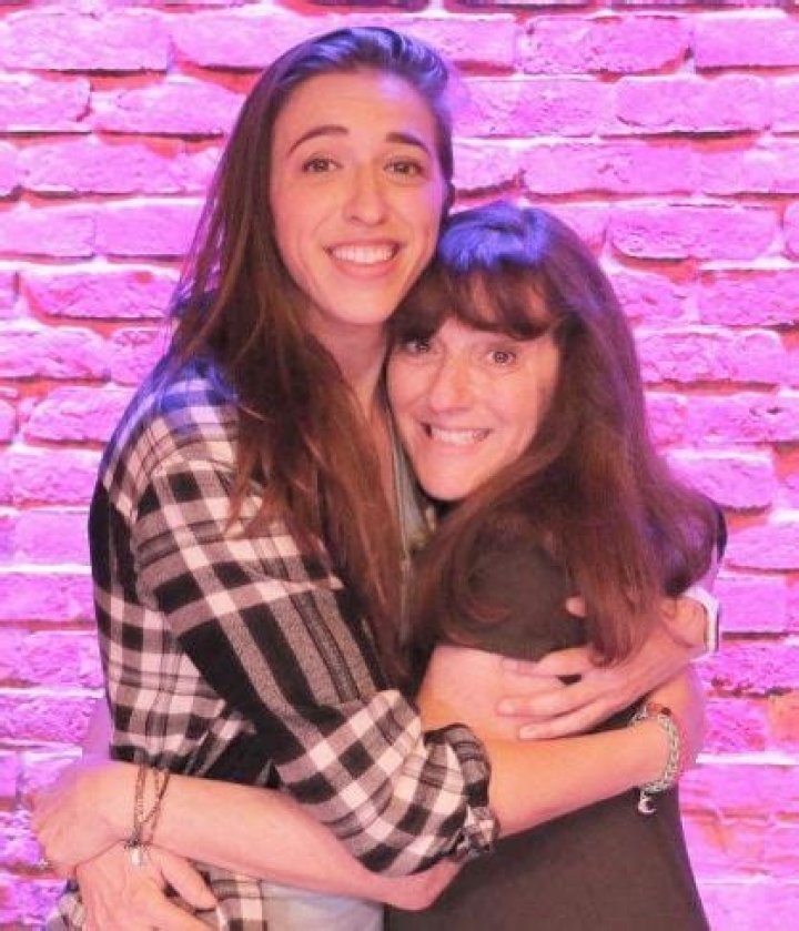 Rachel Ballinger with her girlfriend Abigail