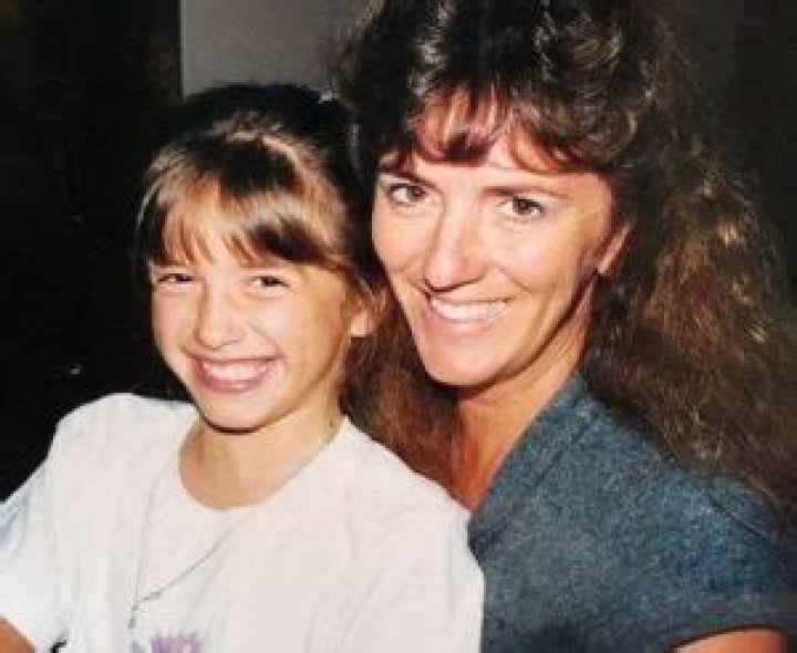 Rachel Ballinger with her mom
