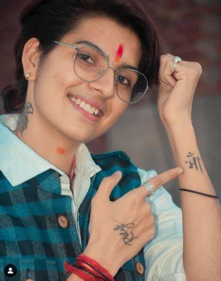 Ratan Chauhan tattoos
