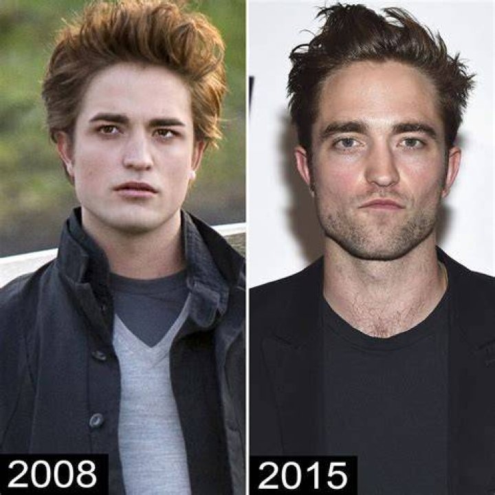 Robert pattinson twilight then and now
