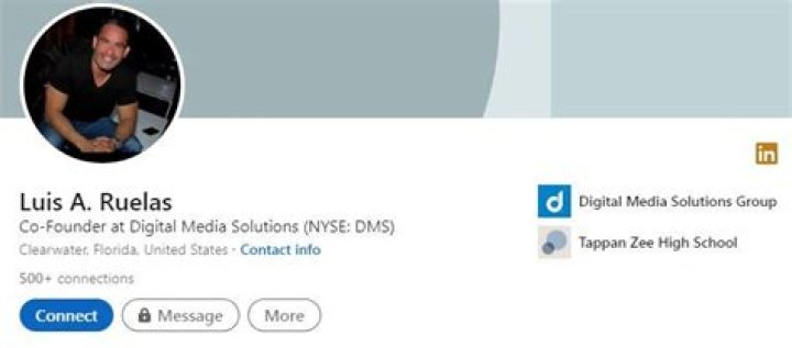 Ruelas LinkedIn profile