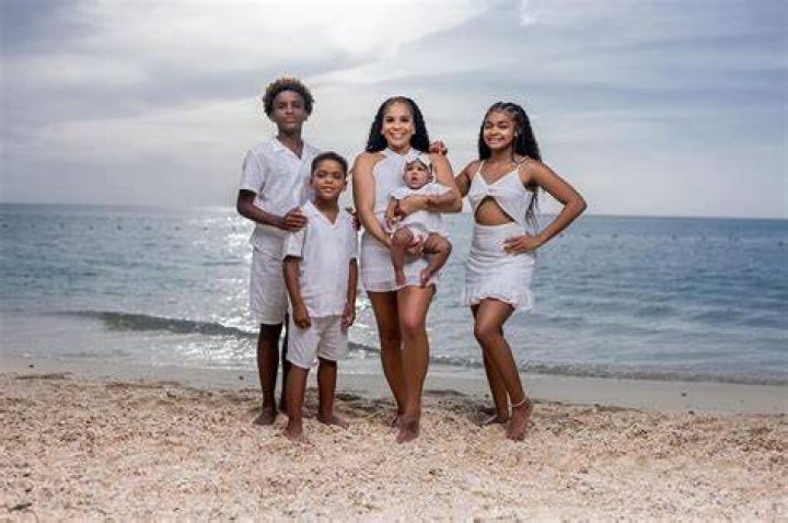 Sharelle Rosado with her kids