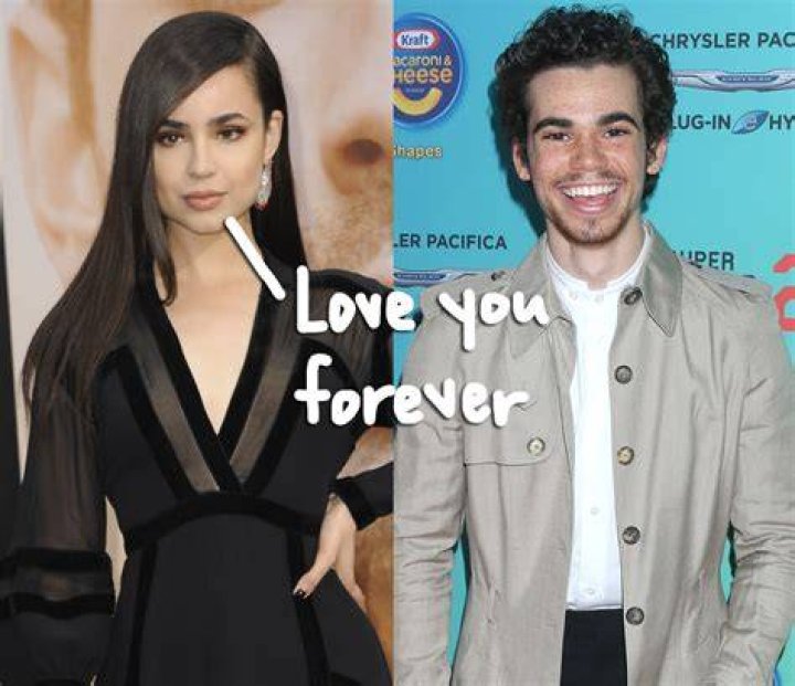 Sofia Carson with Boyfriend Cameron Boyce