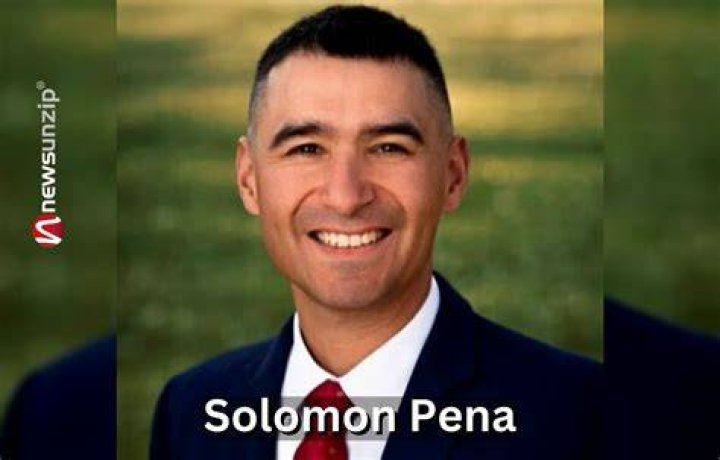 Solomon Pena and his sister