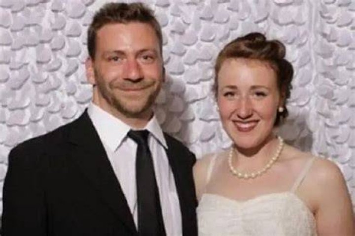 Steve Wallis with his wife