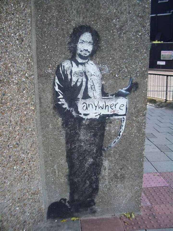 Street Artists Banksy Manson