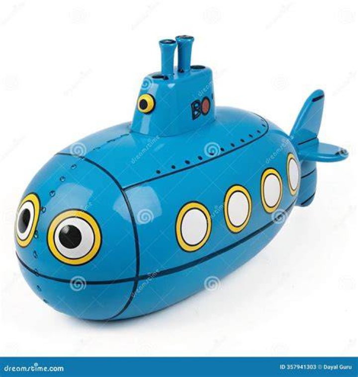 Submarine In The Great Blue Hole