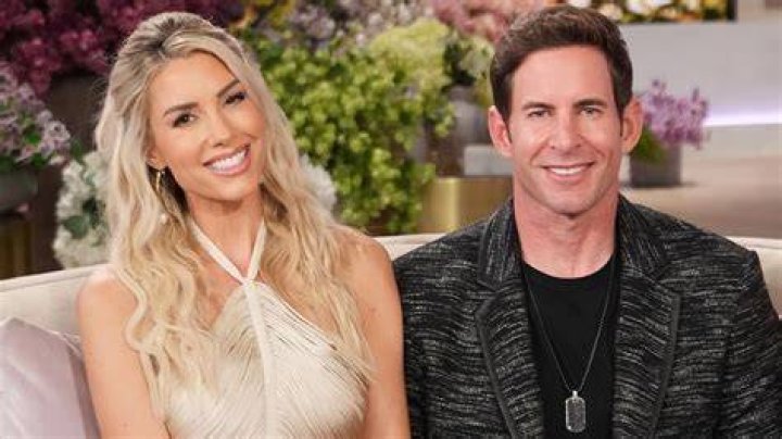 Tarek El Moussa's daughter, Taylor, with her arm around his son, Brayden