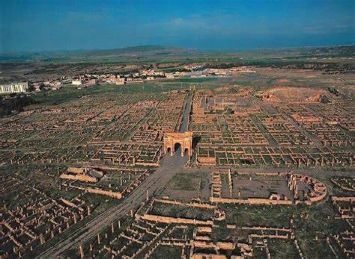 Timgad City Grids