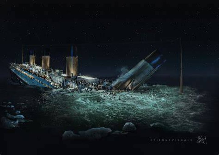 Titanic Final Plunge