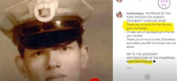 Toni Fowler father Antonio Fowler
