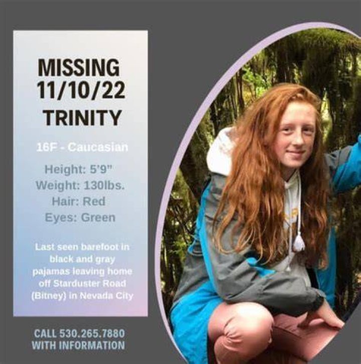 Trinity Backus went missing