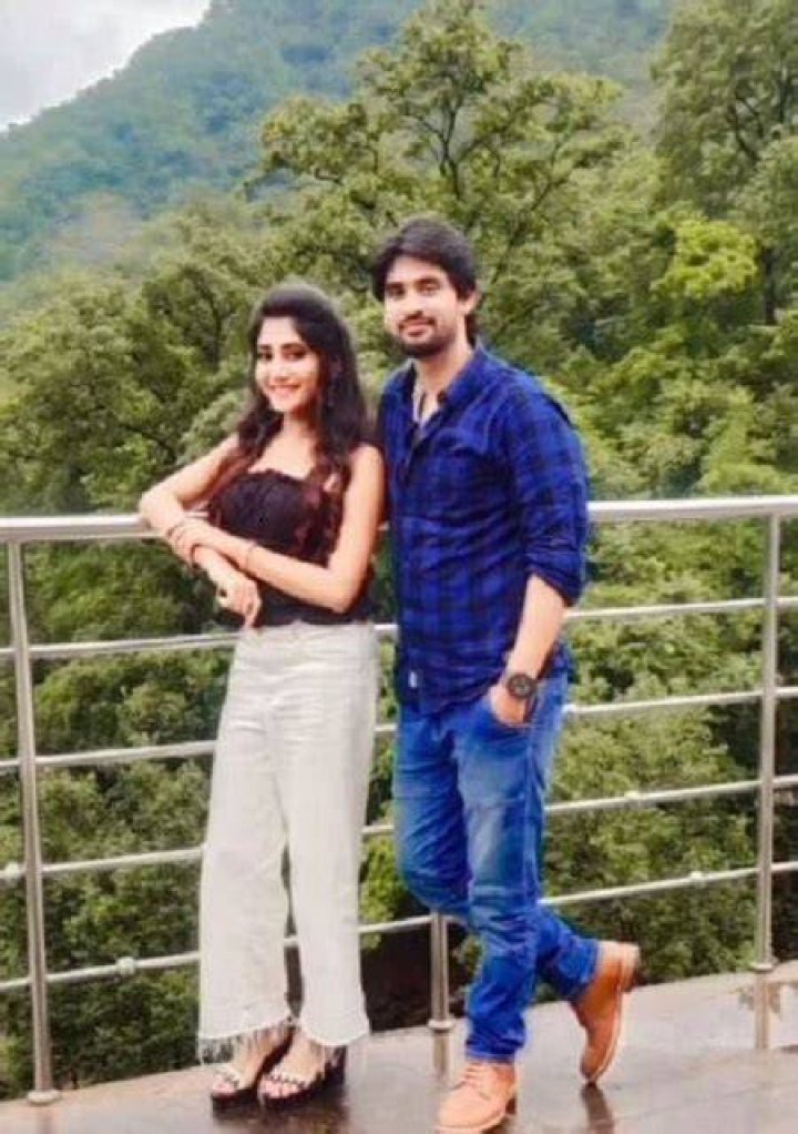 Vasanthi Krishnan with Arjun Kalyan