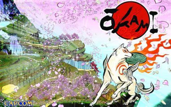 Video Game Environments Okami Plants
