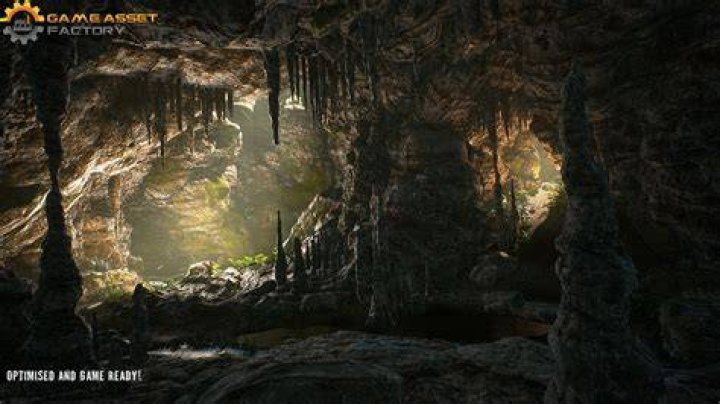 Video Game Environments Orochis Cave