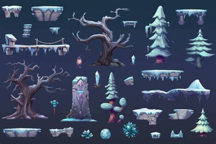 Video Game Environments Red