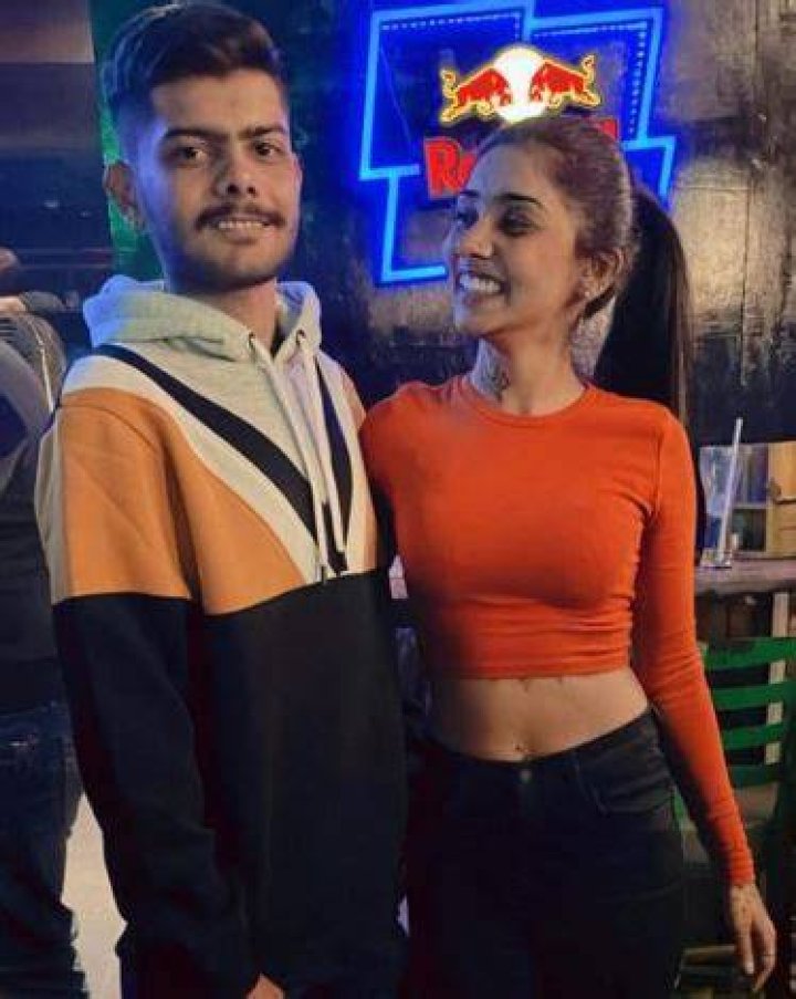 Vishwa Rathod and her brother