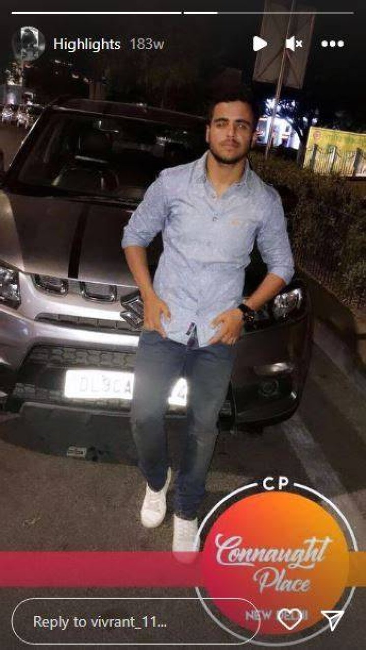 Vivrant Sharma car