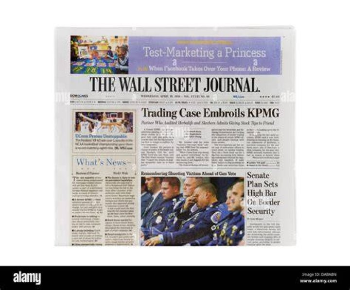 Wall Street Newspaper
