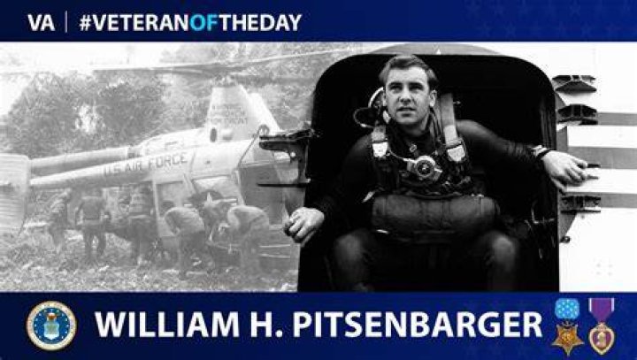 William Pitsenbarger Lowered From Helicopter